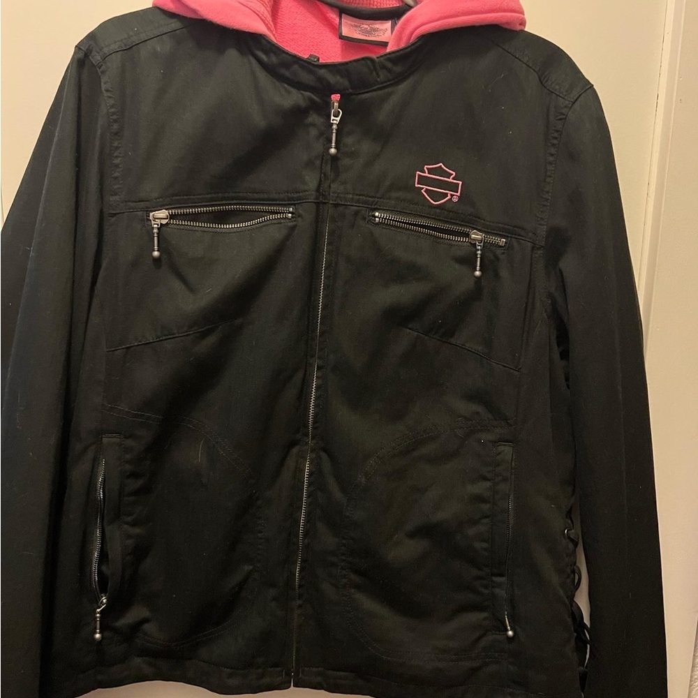 Harley Davidson riding jacket. Vest insert